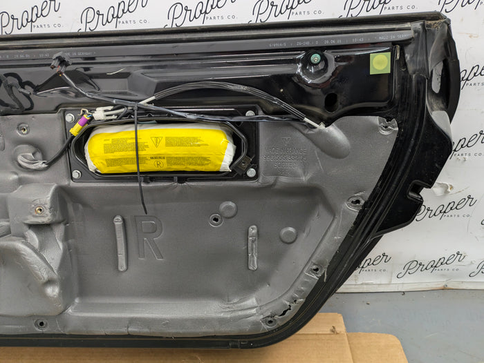 Porsche 996.2 911 Carrera 4 Cabriolet Convertible Right/Passenger Side Complete Door Assembly Schwarz/Black (041)