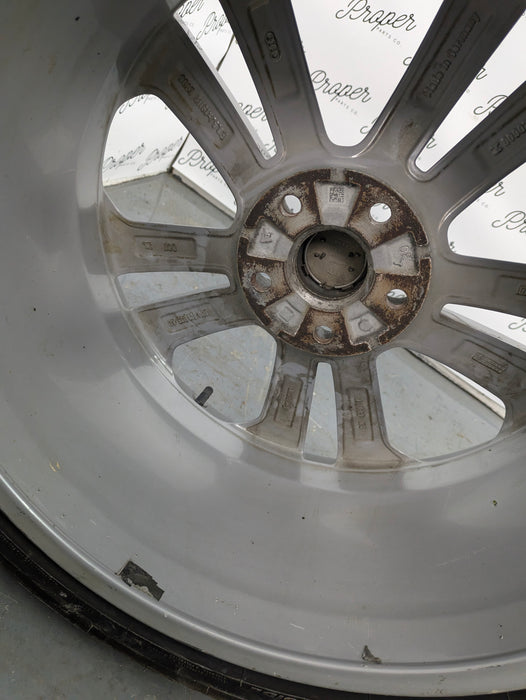 2015-2018 Audi 8U Q3 Aluminum Double 5 Spoke Wheel Set 8.5J X 19 Et 36 8U0601025AD