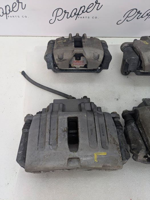 2007 Chevrolet C6 Corvette Complete PBR Front & Rear Brake Caliper Set