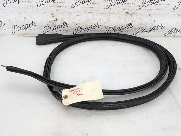 Porsche 996.2 911 Carrera 4 Cabriolet Convertible Tonneau Cover Weatherstrip Rubber Seal Gasket 99651421102