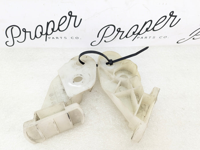 BMW E46 M3 330ci 328ci 325ci 323ci 320i M Sport Front Bumper Mount Support Brackets Set Pair Left Right 8195295/8195296