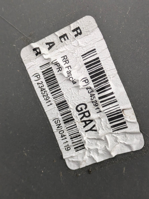 Chevrolet C7 Corvette Stingray Rear Bumper Cover Laguna Blue Tintcoat (G7H) 23452911