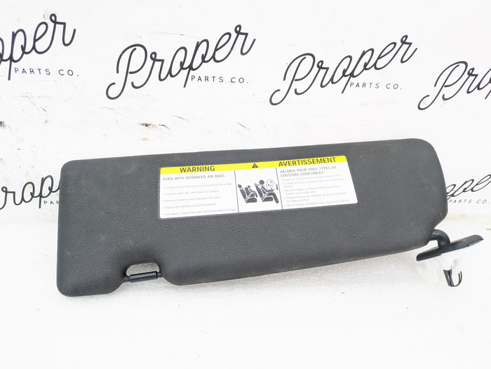 BMW F22 228xi M235xi 230xi M240xi F87 M2 Right/Passenger Side Black Sun Visor 8057938