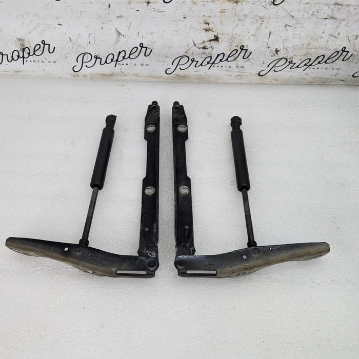 Porsche 996.2 911 Carrera 4 Left/Right Front Trunk/Frunk/Hood Hinges Schwarz/Black (041) 996511151/996511152