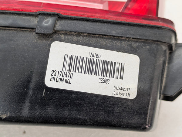 Chevrolet C7 Corvette Stingray Rear Right/Passenger Side Tail Light 23170470