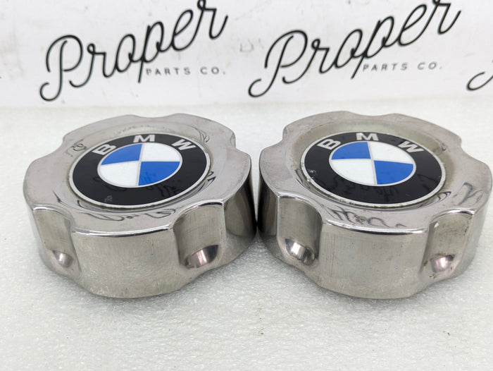 BMW E46 330ci 325ci 328ci 323ci 320i Steel Wheel Hub Cap Set 36131179141