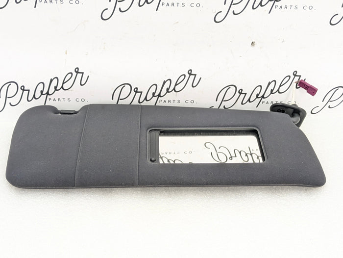 BMW E46 M3 3 Series M Sport/ZHP Coupe/Sedan/Wagon Right Side Black Cloth Sunvisor 51162699048