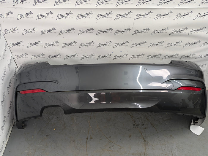 BMW F22 F23 228xi 228i 230xi 230i M Sport Rear Bumper W/PDC Sensors Mineral Grey (B39) 51128055965