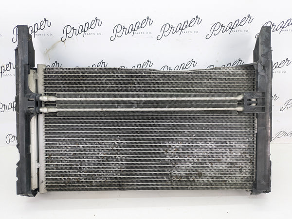 BMW E93 E92 E90 335is 335xi 335i N55 N54 DCT/Auto Transmission Radiator/AC Condenser 9229021/17117788903 *DAMAGED*
