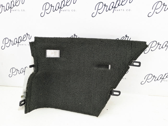 Chevrolet C7 Corvette Stingray Left/Driver Side Trunk Cargo Compartment Carpet Side Trim 84648337