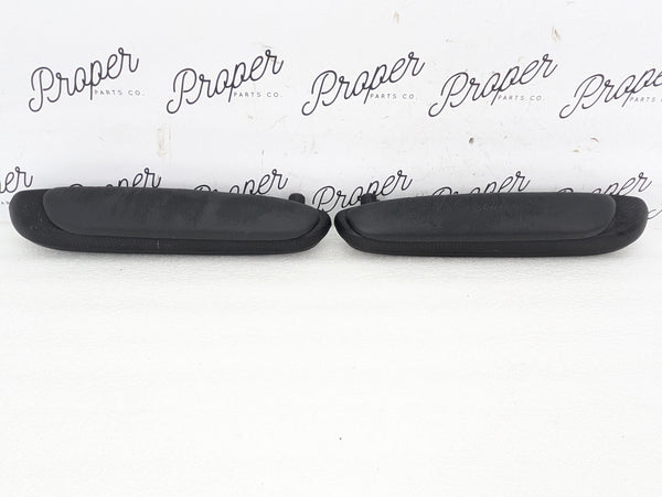 BMW E46 M3 330ci 325ci ZHP M Sport Coupe Rear Panel Armrest Set Black Cube Trim 8241211/8241212