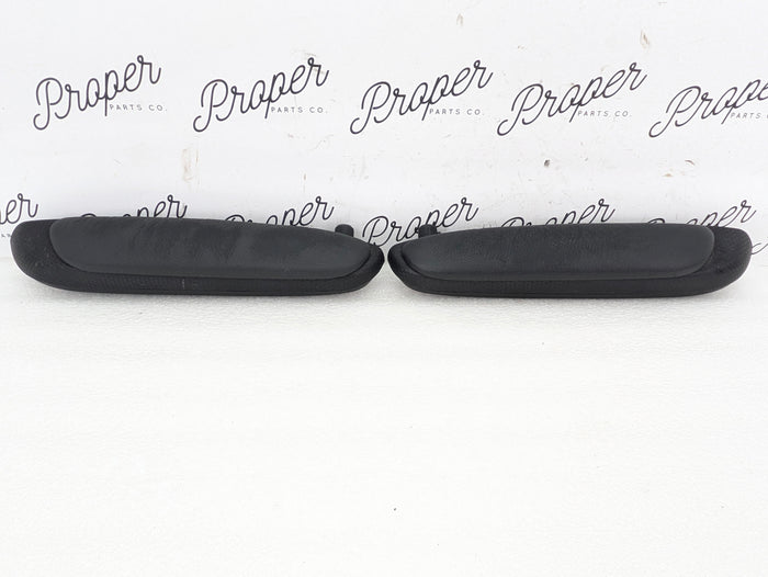 BMW E46 M3 330ci 325ci ZHP M Sport Coupe Rear Panel Armrest Set Black Cube Trim 8241211/8241212