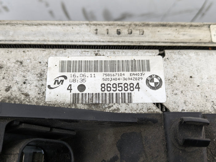 BMW E90 E92 E93 335i 335xi N54 N55 Manual Radiator/Radiator Fan/Intercooler 17117558480