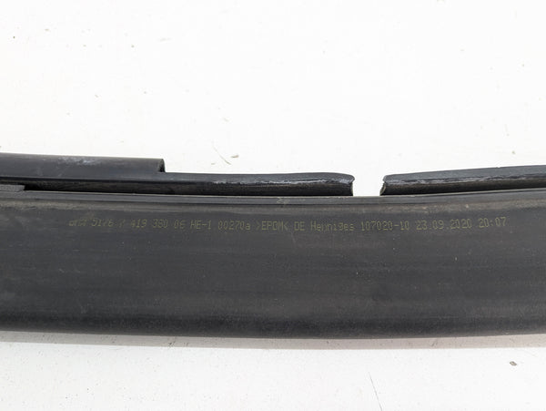 BMW G22 G23 G20 G26 430ix 330ix 330ex Rearward Engine Bay Hood Rubber Weather Seal Gasket 7419380