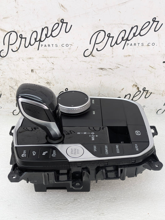 BMW G22 430ix M Sport Automatic Transmission Gear Selector Shifter Assembly W/iDrive Control Knob 61315A1DE30