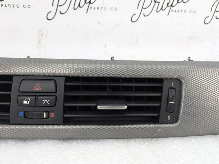 BMW E92 E93 M3 335is Coupe/Convertible Dark Glacier Silver Interior Dash Center Console Trim Set