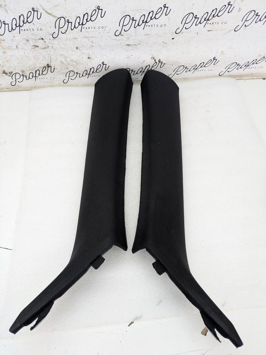 BMW F36 F32 F82 440xi 435xi 430xi 428xi M4 Left/Right Black A Pillar Trim Cover Set 7276888/7276887