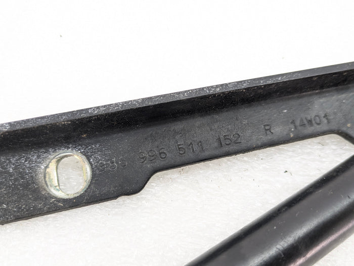 Porsche 996.2 911 Carrera 4 Left/Right Front Trunk/Frunk/Hood Hinges Schwarz/Black (041) 996511151/996511152
