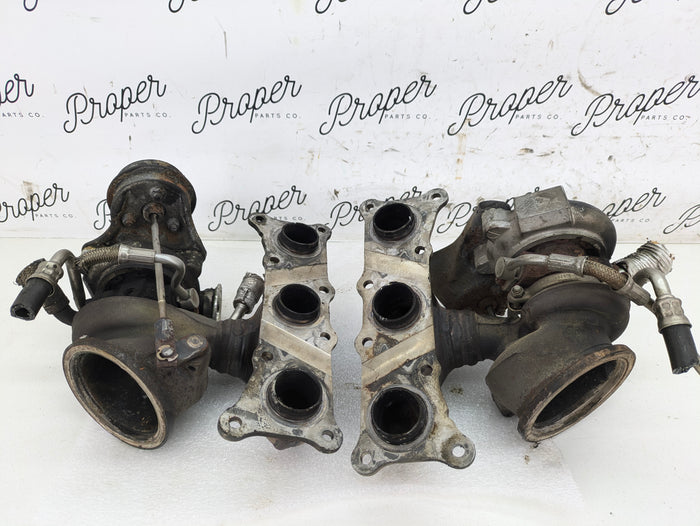 BMW E90 E92 E93 335i 335xi N54 Turbocharger Set 7593015/7593016 *CORES*