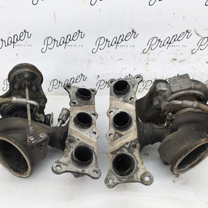 BMW E90 E92 E93 335i 335xi N54 Turbocharger Set 7593015/7593016 *CORES*