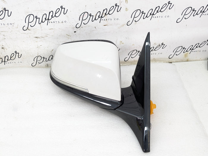 BMW F36 F32 F33 440xi 435xi 428xi 430xi M Sport Right/Passenger Side View Mirror W/Blind Spot Alpine White (300)