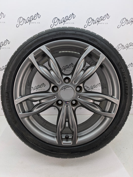 BMW 135i M Sport OEM Staggered Style 436 18 Inch Ferric Wheels/Rims Set Of 4  7845870/7845871