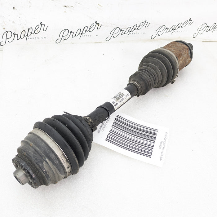 BMW F22 F23 228xi M235xi 230xi M240xi Left/Driver Side Front Axle Shaft 7597693