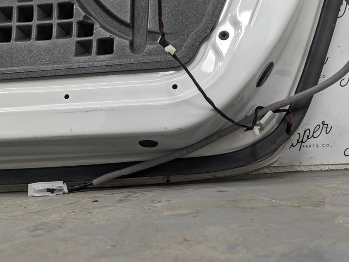 BMW E92 E93 335xi 328xi M3 Passenger Side Door Mineral White 3 (A96)