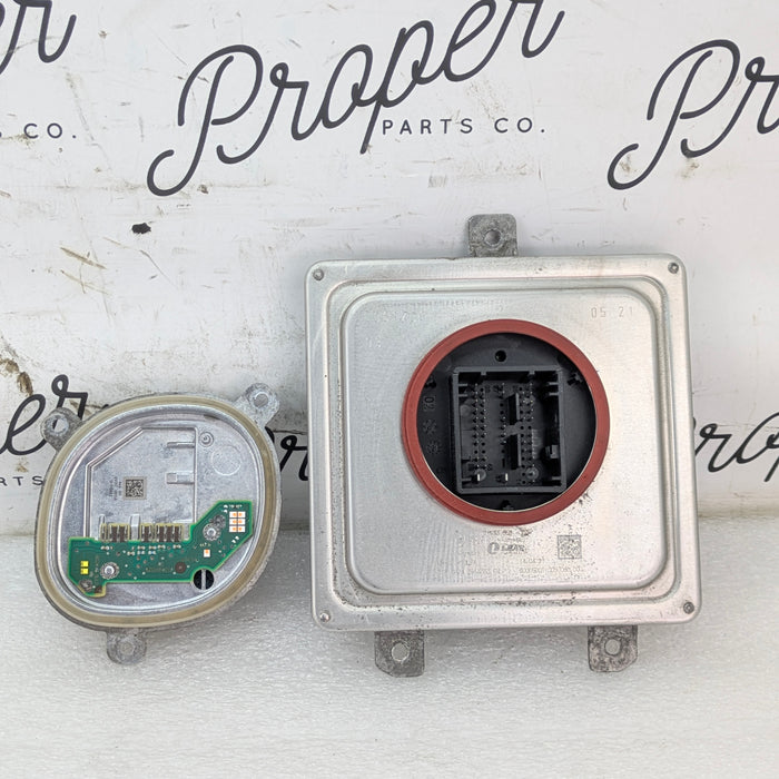 BMW G20 330ix Pre-LCI LED Headlight Ballast Control FLM Module Set 7933359