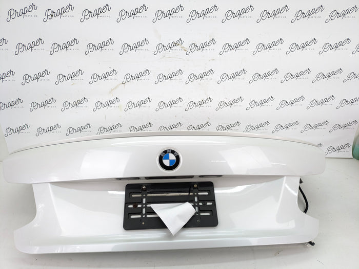 BMW F22 228xi M235xi 230xi M240xi F87 M2 Trunk Lid Mineral White (A96) 41007377970