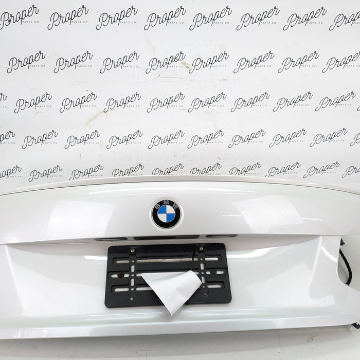 BMW F22 228xi M235xi 230xi M240xi F87 M2 Trunk Lid Mineral White (A96) 41007377970
