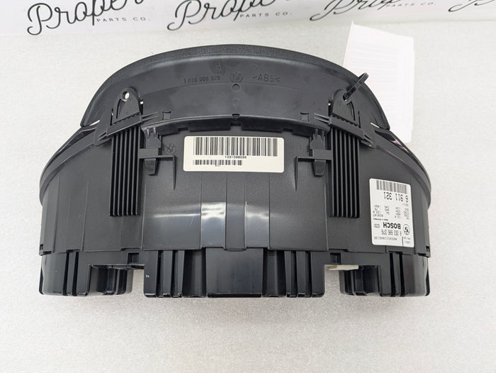 BMW E46 330Ci Coupe/Convertible JAPAN Grey Face Silver Ring Speedometer Automatic KMH Gasoline Instrument Gauge Cluster 6911321