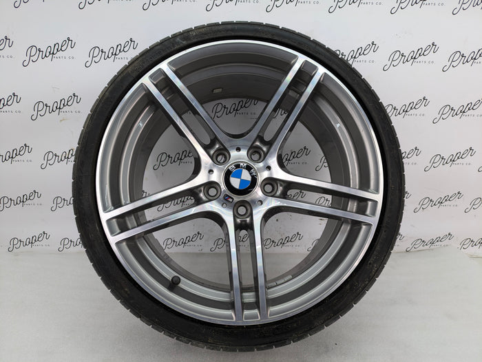 BMW 335IS Style 313 19” Wheel Set 9Jx19 Et 39/ 8J19 Et 37/7844343/6787647/7844344