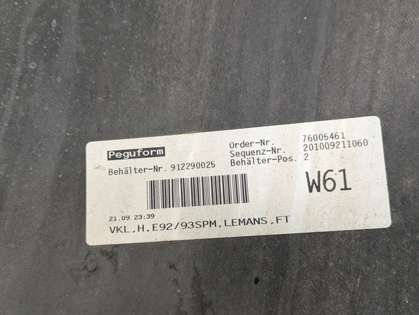 BMW E92 E93 335is 335i 328i M Sport Rear Bumper W/PDC Le Mans Blue (381) 51128044934 *DAMAGED*
