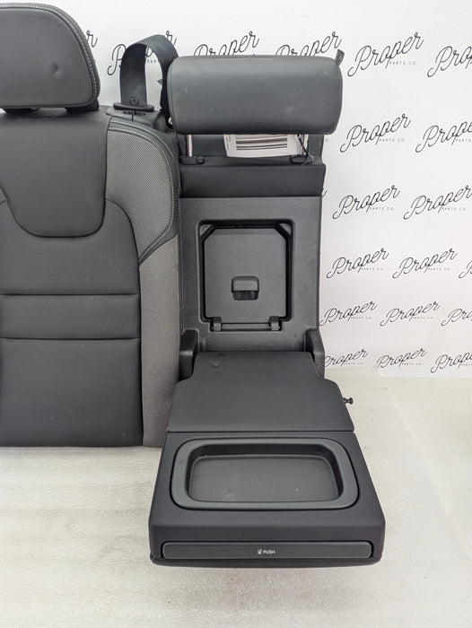 2021 Volvo V60 T6 R-Design Rear Right/Center Black Leather Upper Seat Back *DAMAGED*