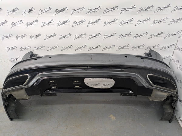 2021 Volvo V60 T6 R-Design Rear Bumper Assembly Osmium Gray Metallic (714) *DAMAGED*