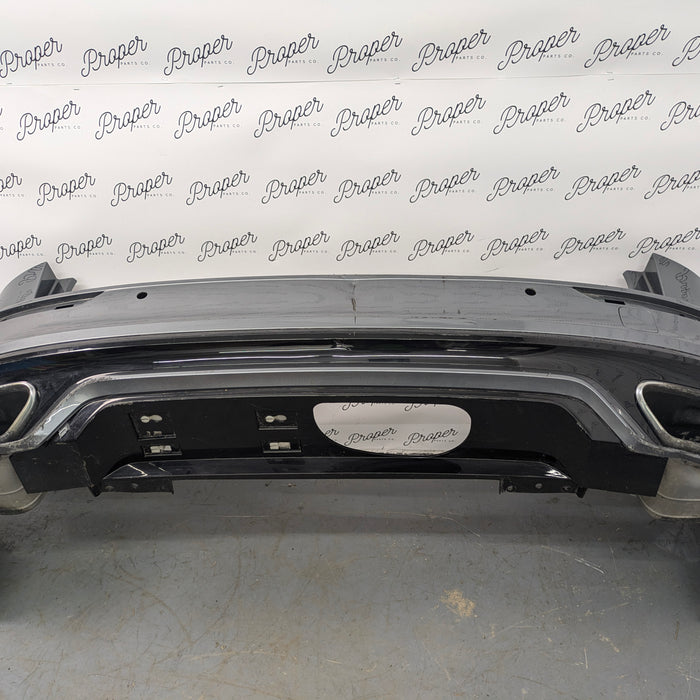 2021 Volvo V60 T6 R-Design Rear Bumper Assembly Osmium Gray Metallic (714) *DAMAGED*