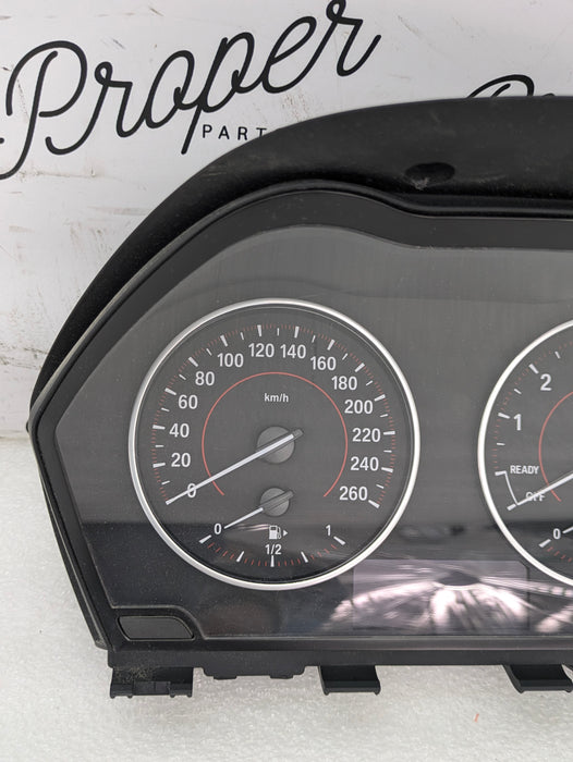 BMW F22 F23 228xi M Sport Instrument Gauge Cluster Speedometer Tachometer KPH 1912952/9295445
