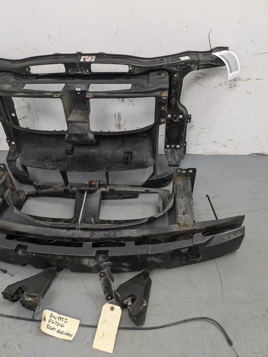 BMW E92 E93 335xi 328xi M Sport Front Radiator Support Impact Bar & Hood Latches 7227969