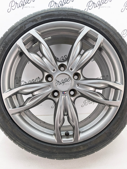 BMW 135i M Sport OEM Staggered Style 436 18 Inch Ferric Wheels/Rims Set Of 4  7845870/7845871
