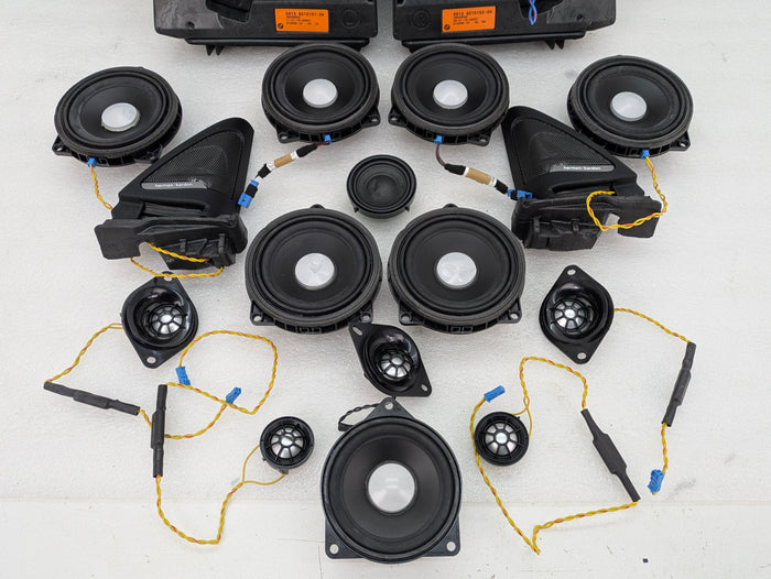 BMW F32 435xi 428xi 440xi 430xi Complete Harman Kardon Audio Speaker/Subwoofer/Tweeter Set