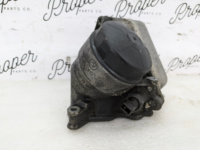 BMW E60 E61 F10 F30 F25 X3 Z4 N52 N54 Engine Oil Filter Housing & Thermostat Assembly 7516383