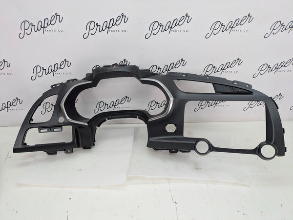Chevrolet C7 Corvette Stingray Instrument Gauge Cluster/Radio/HVAC Dashboard Trim W/Hazard Button 84389613/84183072 *DAMAGED*