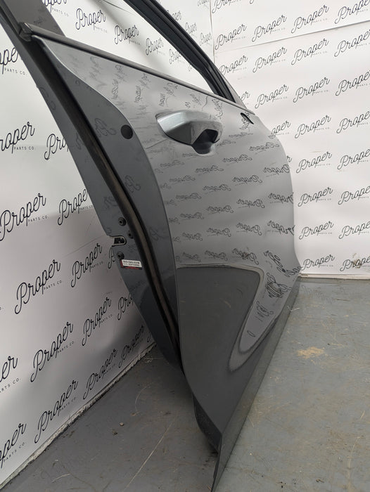 2021 Volvo V60 T6 R-Design Right/Passenger Side Front Door Osmium Gray Metallic (714)