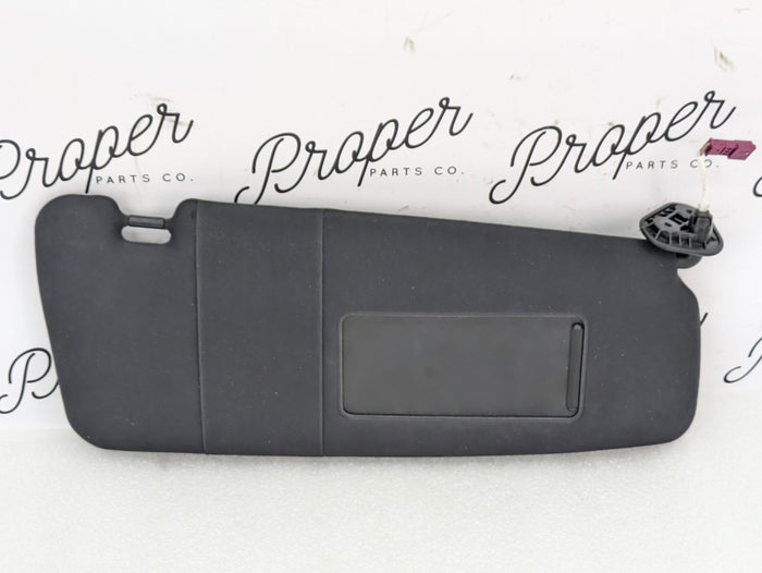 BMW E46 M3 3 Series M Sport/ZHP Coupe/Sedan/Wagon Right Side Black Cloth Sunvisor 51162699048