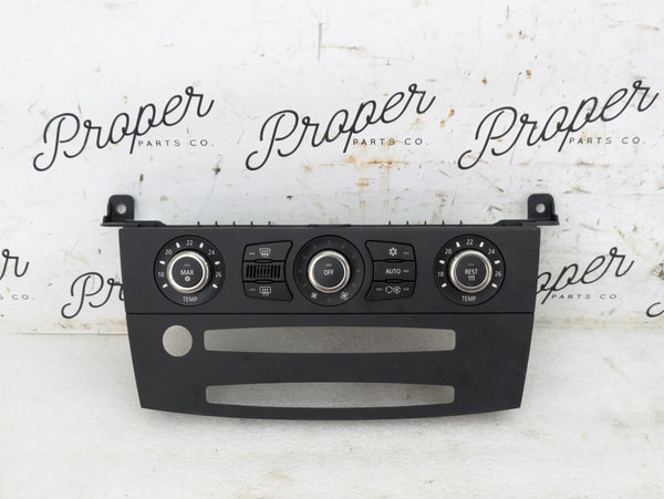 BMW E60 E61 530xi 525xi 545i 550i Air Conditioning AC HVAC Climate Control Dash Switch & Trim 6950634