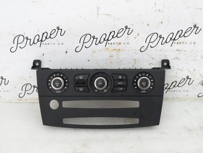 BMW E60 E61 530xi 525xi 545i 550i Air Conditioning AC HVAC Climate Control Dash Switch & Trim 6950634