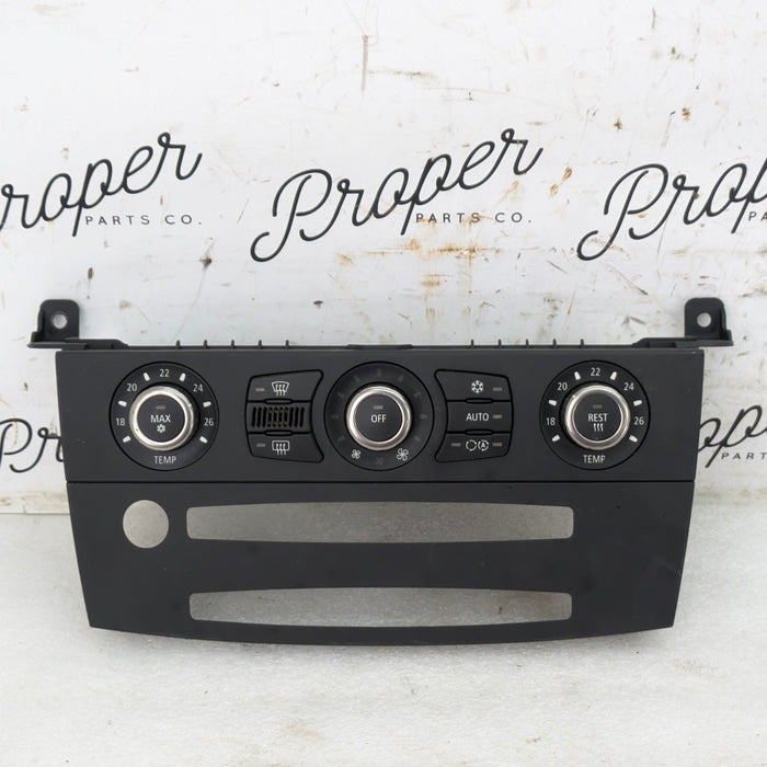 BMW E60 E61 530xi 525xi 545i 550i Air Conditioning AC HVAC Climate Control Dash Switch & Trim 6950634
