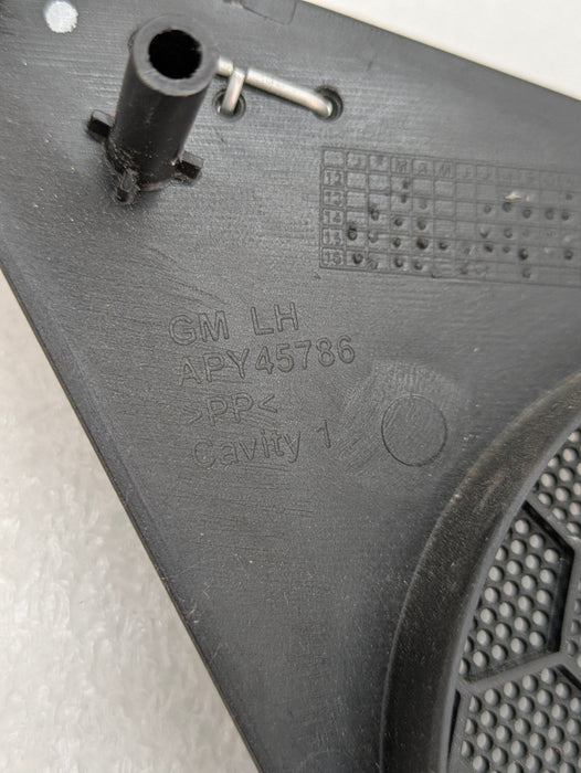 Chevrolet C7 Corvette Stingray Left/Driver Side Door Bose Audio Grill & Lock Button APY45786/22916532
