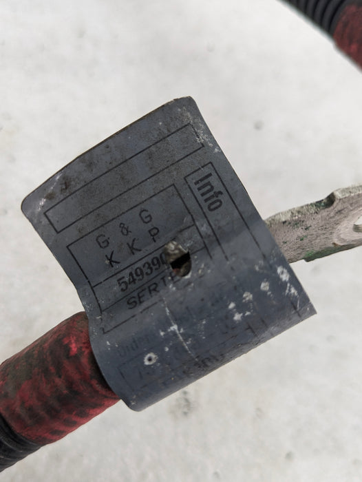 BMW E82 E88 E90 E92 E93 135i 335xi N54 Alternator to Starter Positive Cable 7556846